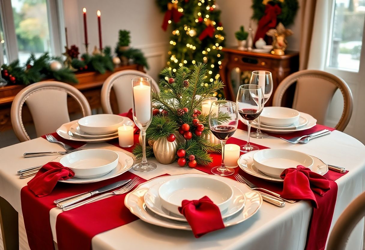 5 astuces pour une belle table de Noël