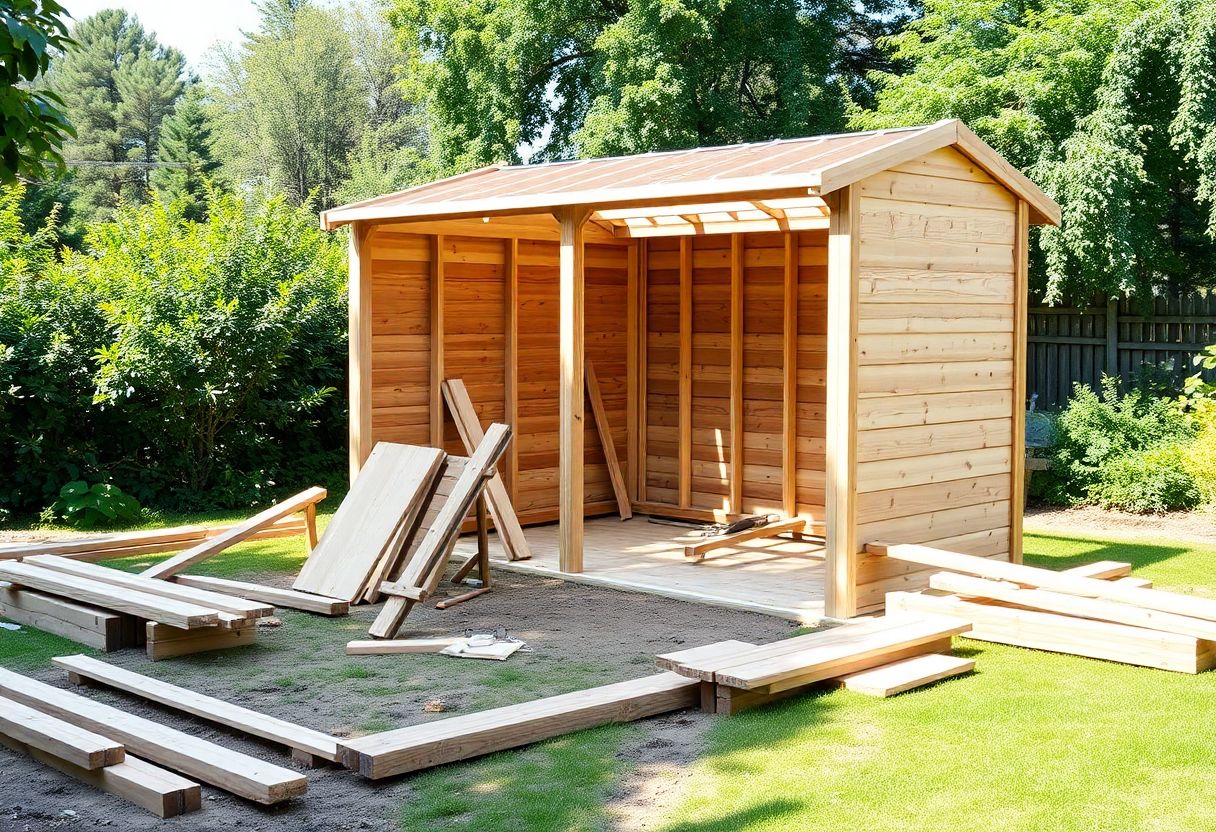 Comment construire son abri de jardin ?