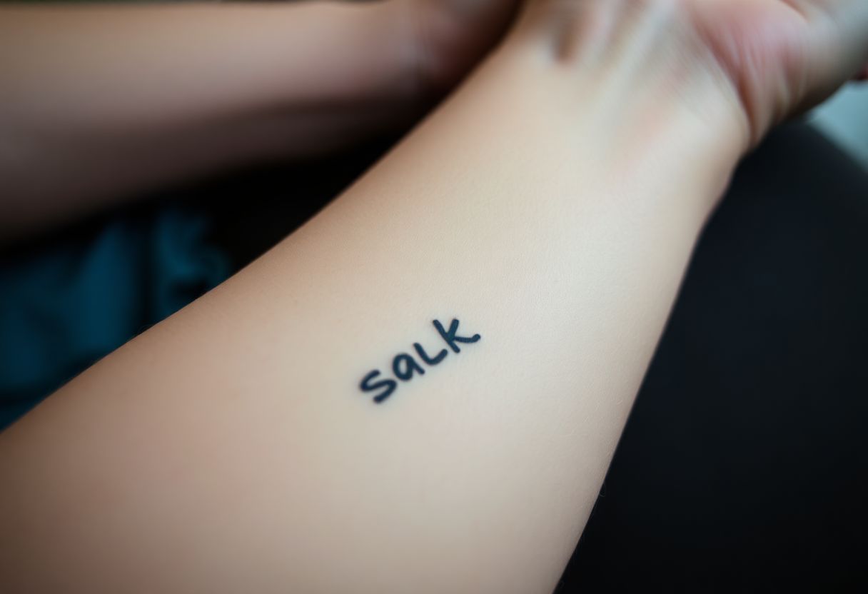 Des fautes d’orthographe dans un Tatouage !