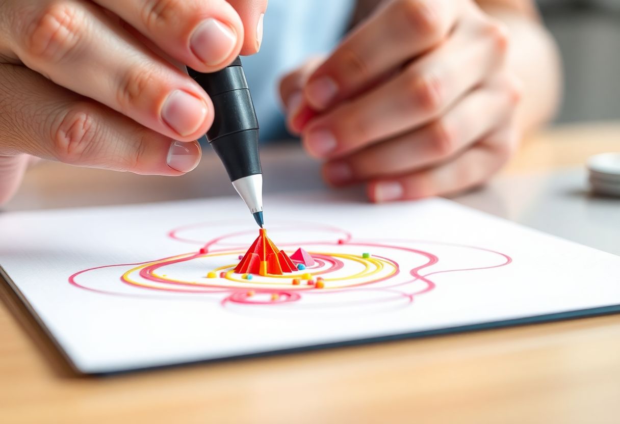 Explorez votre créativité avec le stylo à impression 3D
