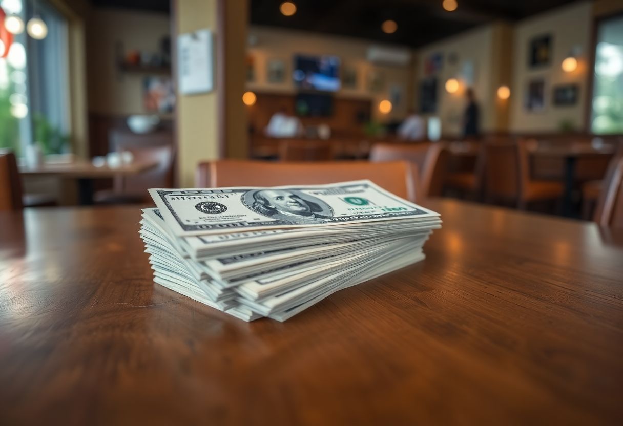 Ivre, il laisse 100 000 dollars de pourboire à la serveuse