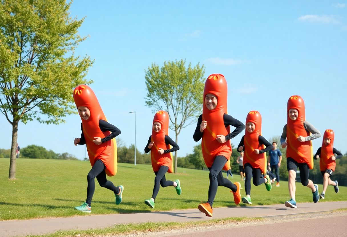 La course à la saucisse