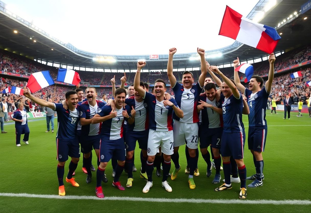 La France qualifiée pour la coupe du monde au Brésil