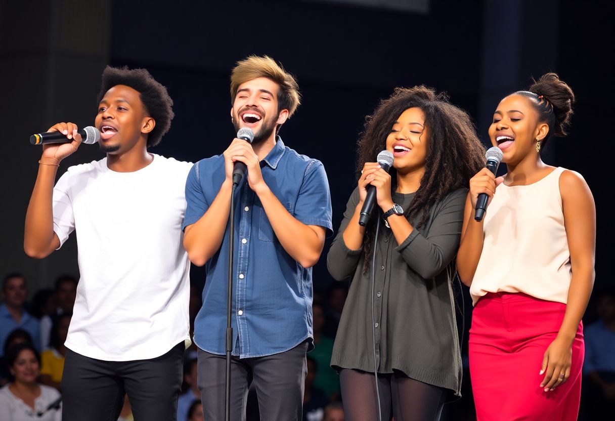 Mashup à Capella du groupe BERYWAM