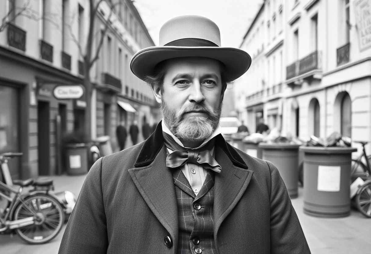 Voici comment Eugène-René Poubelle resta à jamais dans nos mémoires!!!
