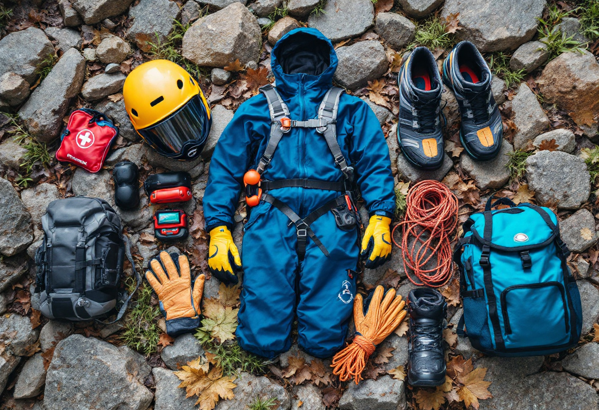 L'équipement essentiel pour une aventure réussie en canyoning
