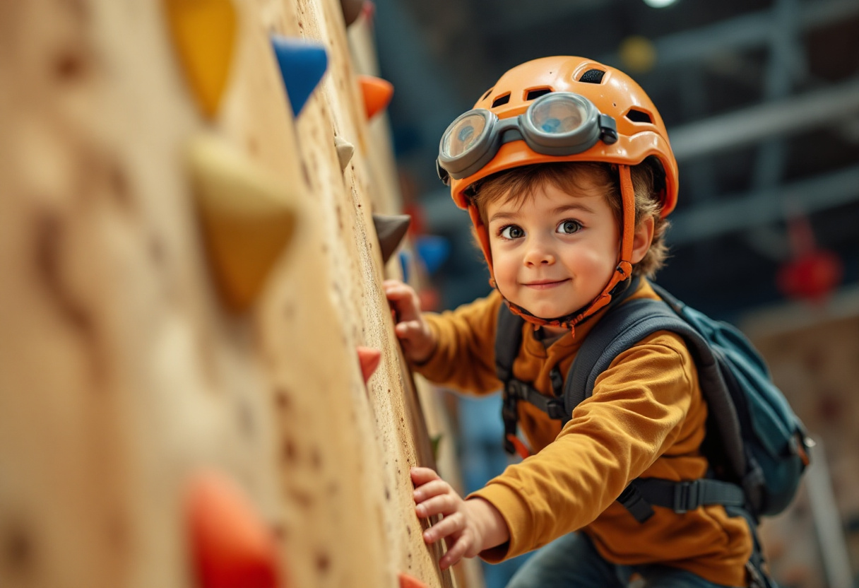 À quel âge votre enfant peut-il s'initier à l'escalade ?