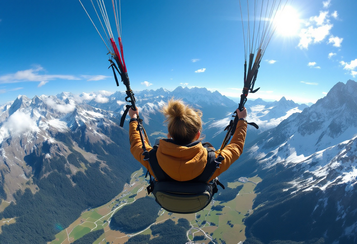 Vivre son premier vol en parapente : sensations, conseils et déroulé pas à pas